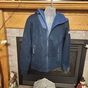 Bench Men;s Navy and Blue Jacket Zip Up NWT